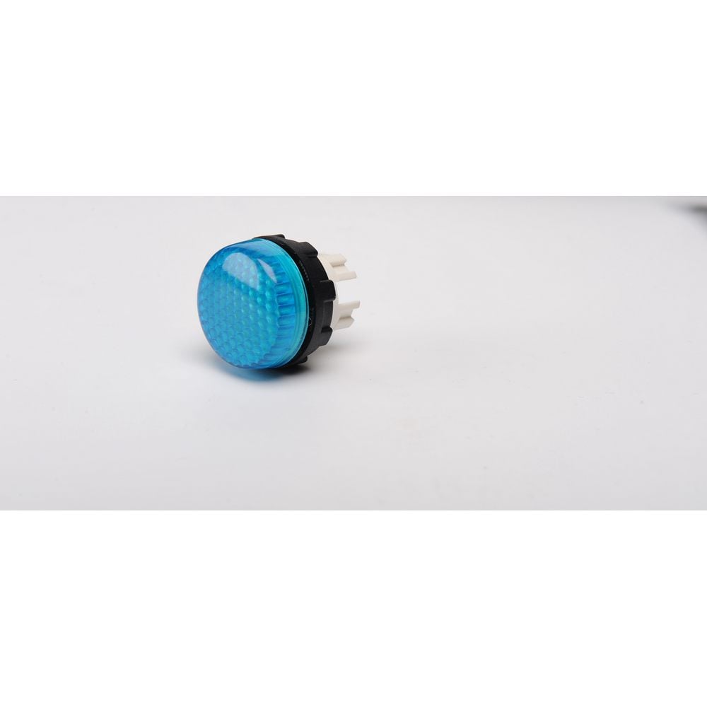 S Serisi Plastik 230V AC Mavi 22 mm Sinyal