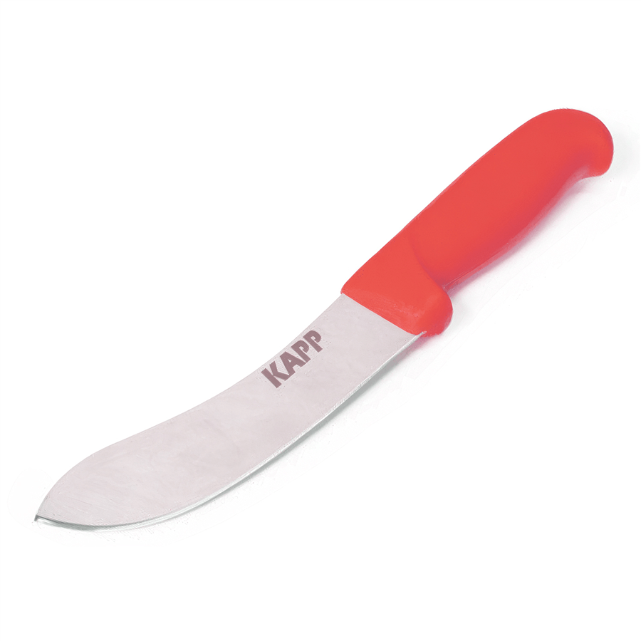Kavisli Yüzme Bıçağı Kırmızı 15 Cm