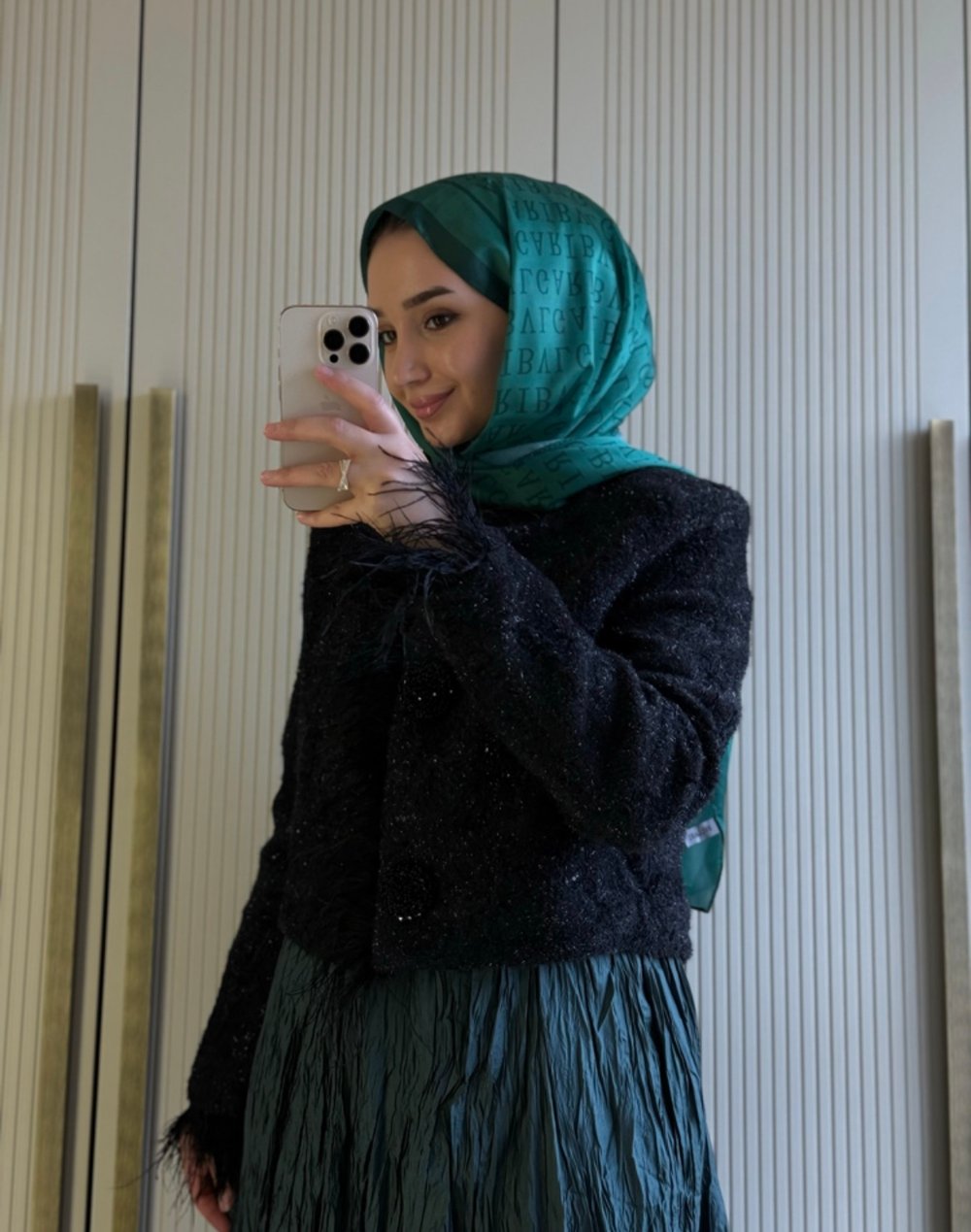 Siyah Vera Işıltılı Ceket