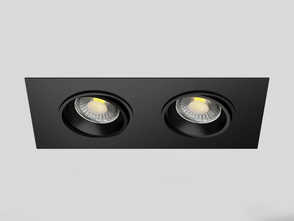 Qube Duo – Kare İkili LED Spot
