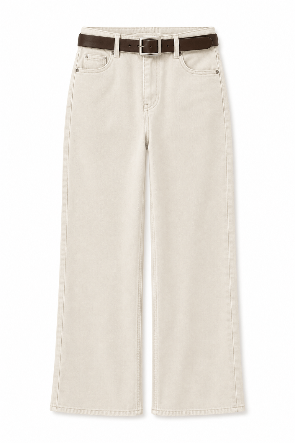 Kemerli Boru Paça Jean 3069  