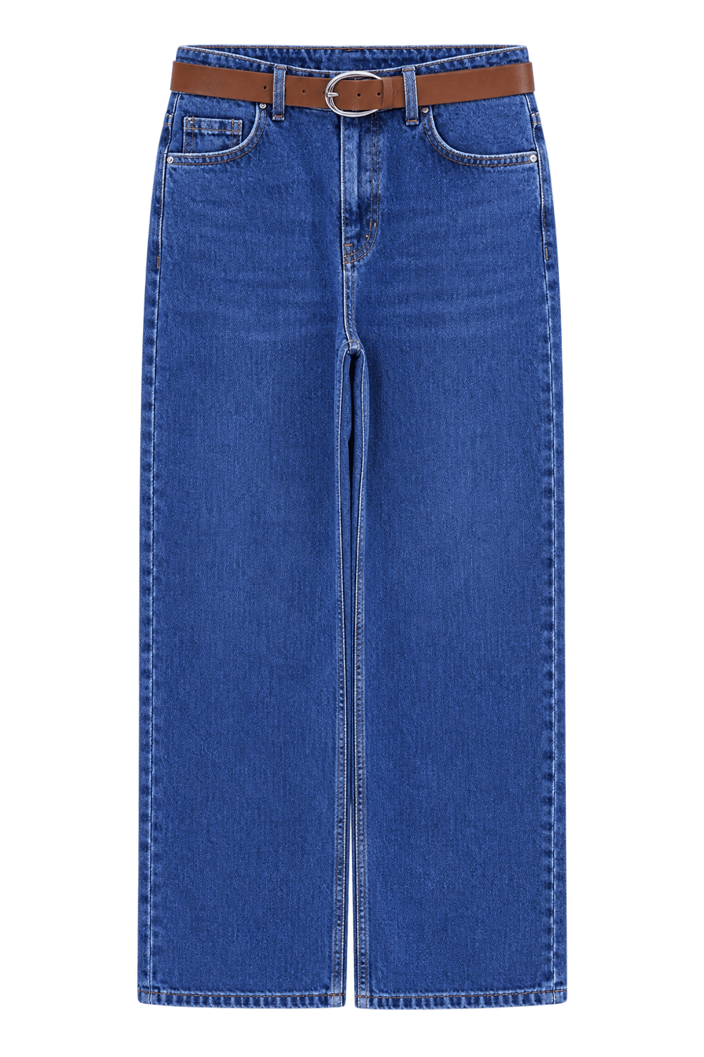 Kemerli Boru Paça Jean 3069 