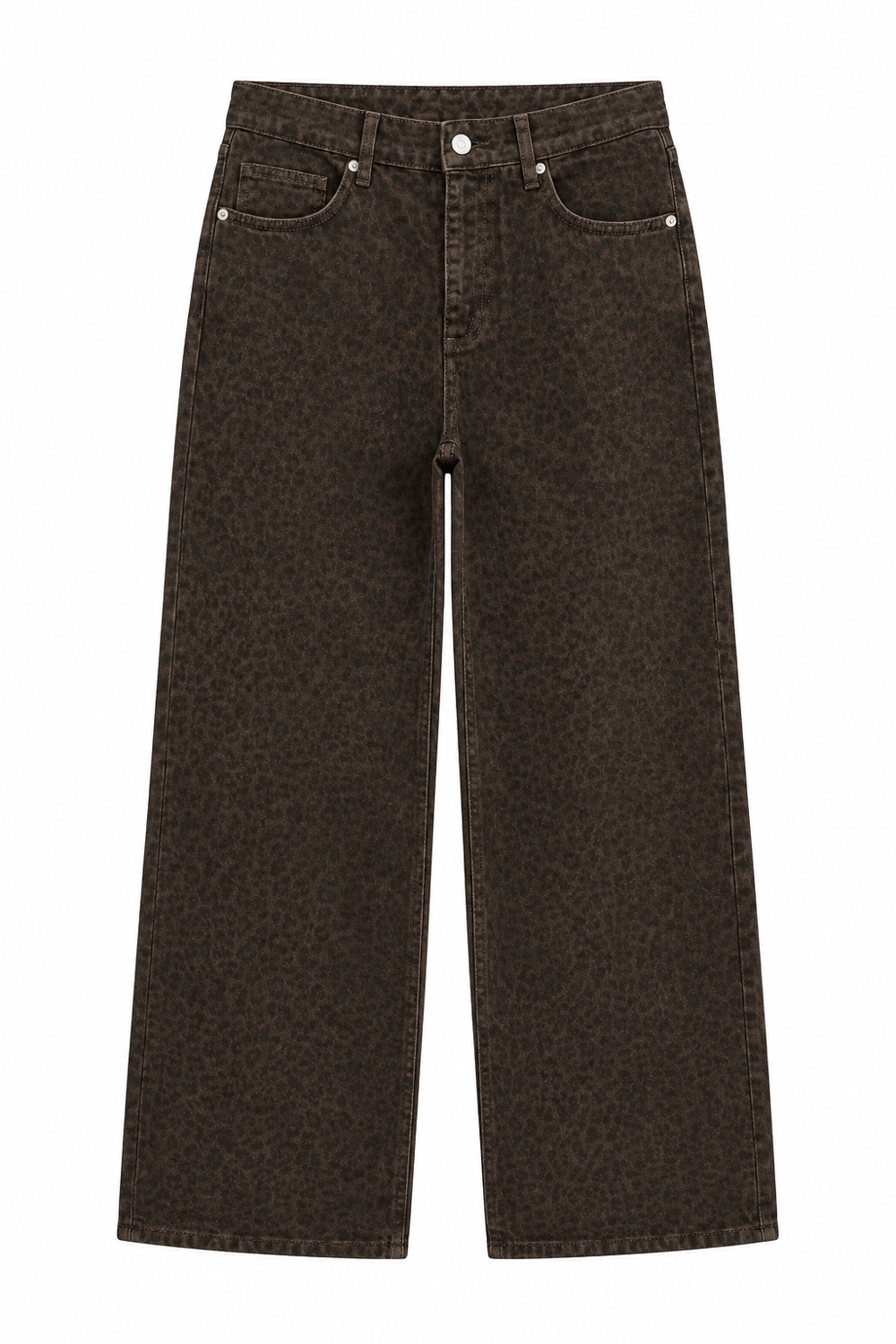 Leopar Desenli Jean Pantolon 0198 