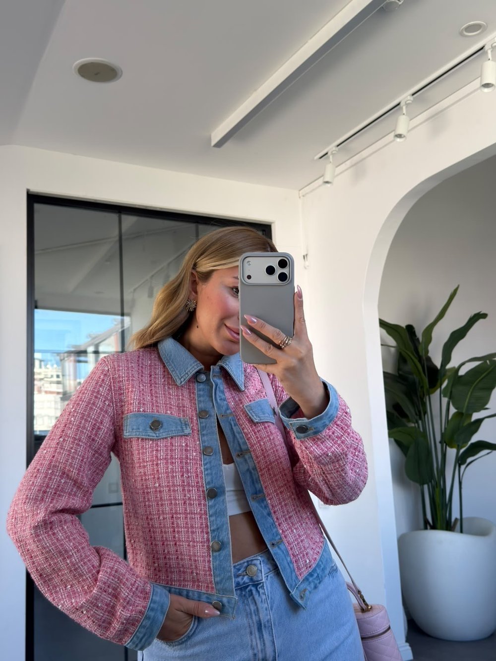 Denim Detay Tüvit Ceket 261005
