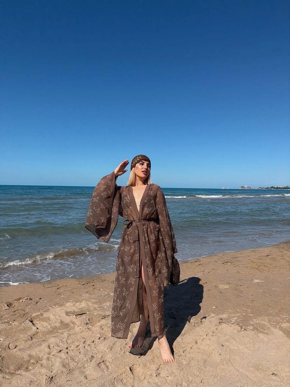 Nakış İşlemeli Kimono 5097