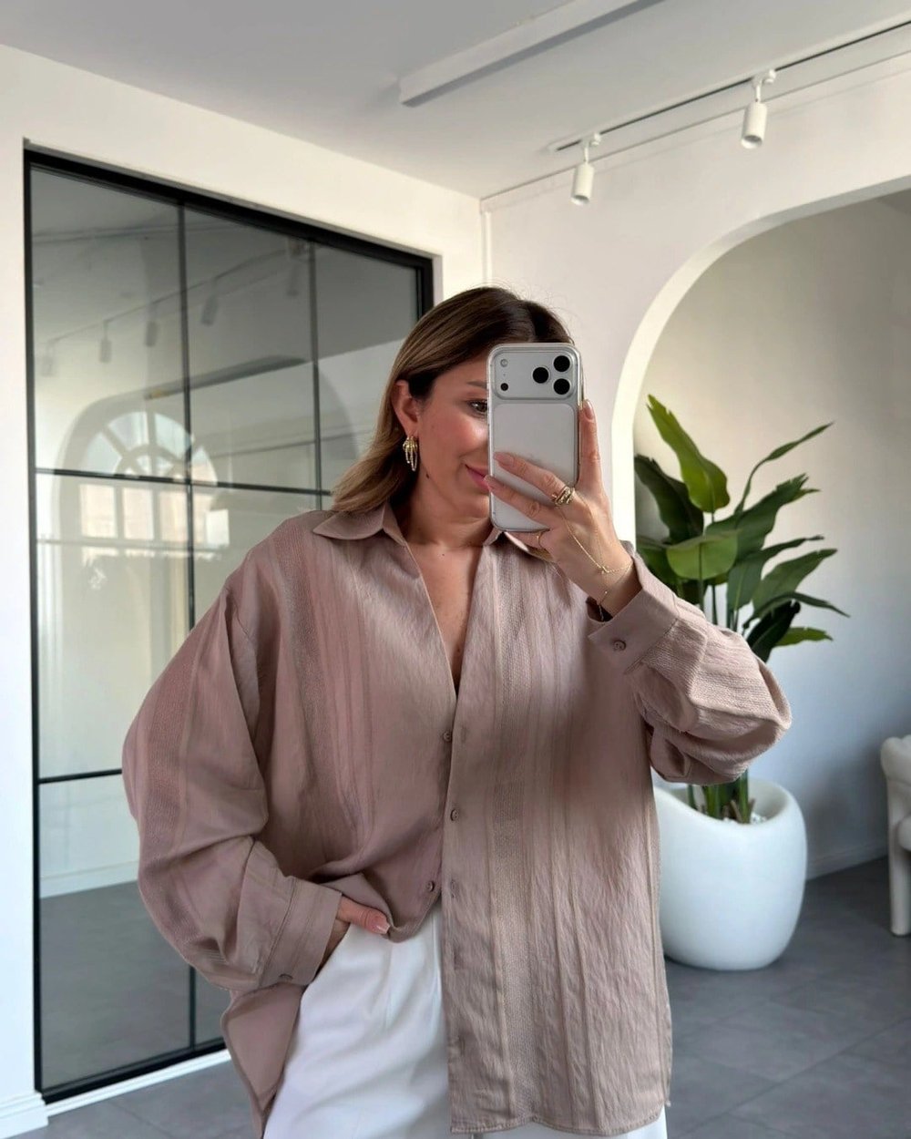 TRANSPARAN GÖMLEK 4914