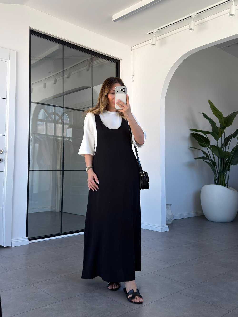 TWST Modal T-shirt Elbise Takım 4131