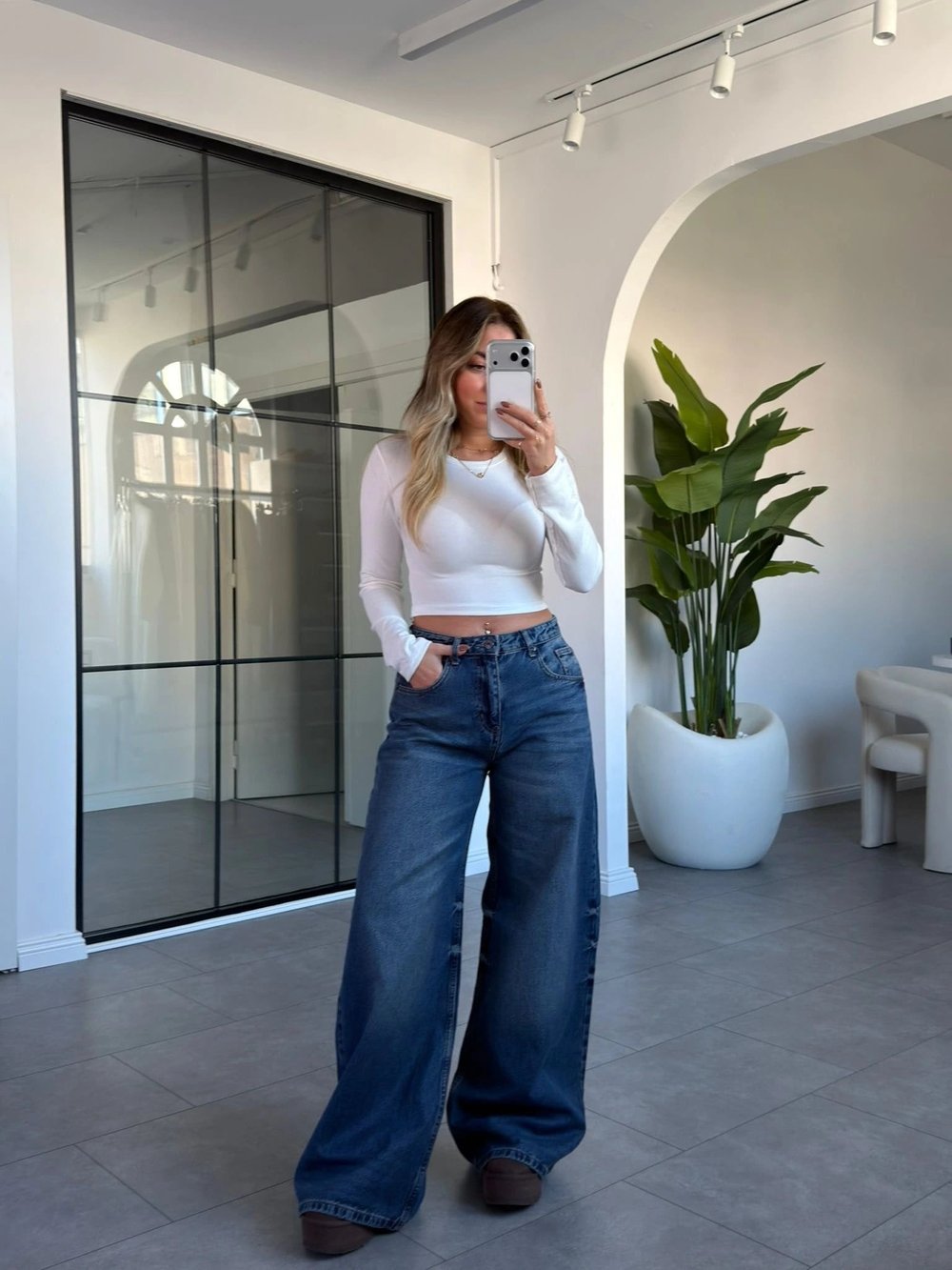 MAVİ MREW LEG JEAN