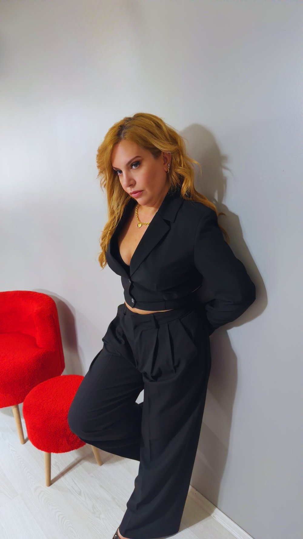 Ceketli Takım Siyah