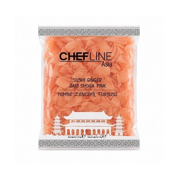 Chefline Asia Pembe Zencefil Turşusu 1,5 kg