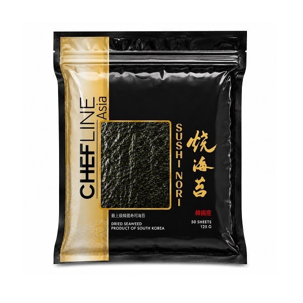 Chefline Asia Sushi Yosunu (Sushi Nori) 125 gr (50 Adet) 
