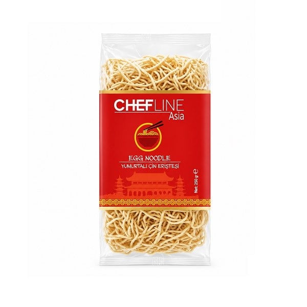 Chefline Asia Yumurtalı Çin Eriştesi (Egg Noodle) 350 gr