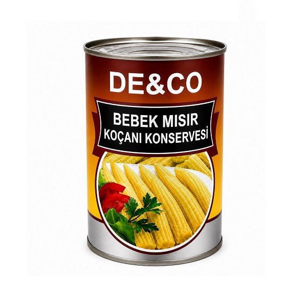 De&Co Bebek Mısır Koçanı Konservesi 425 gr