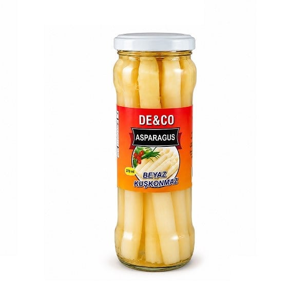 De&Co Beyaz Kuşkonmaz (Asparagus) Konservesi 370 ml