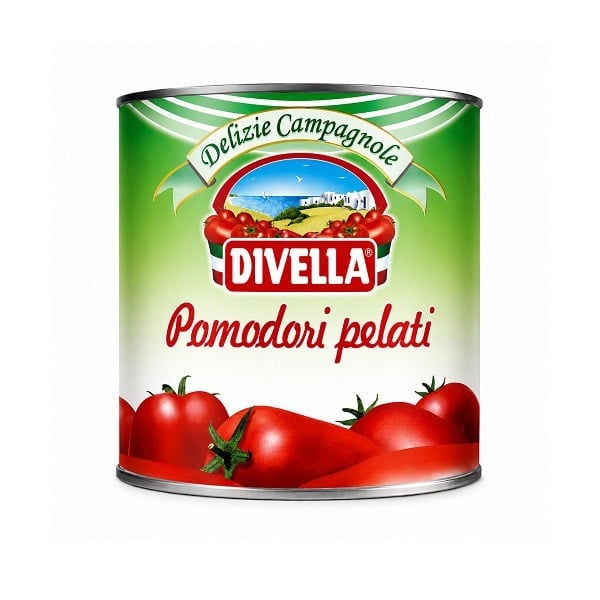 Divella Soyulmuş Bütün Domates Konservesi 250 gr