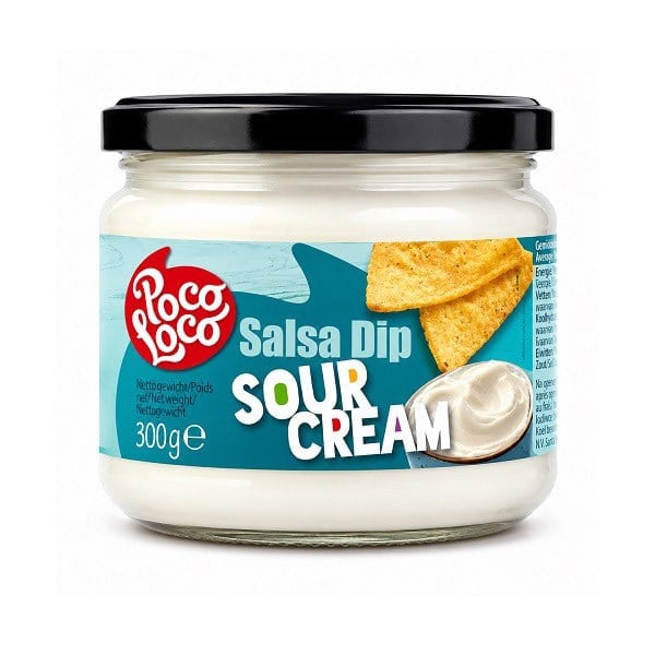 Poco Loco Ekşi Krema (Sour Cream) Dip Sosu 300 gr