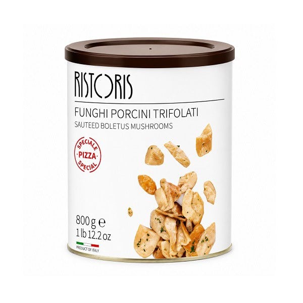 Ristoris Sotelenmiş Dilimli Porçini (Bolet) Mantarı Konservesi 800 gr