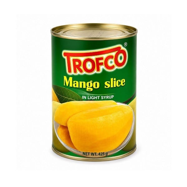 Trofco Dilimli Mango Konservesi Şurup İçerinde 425 gr