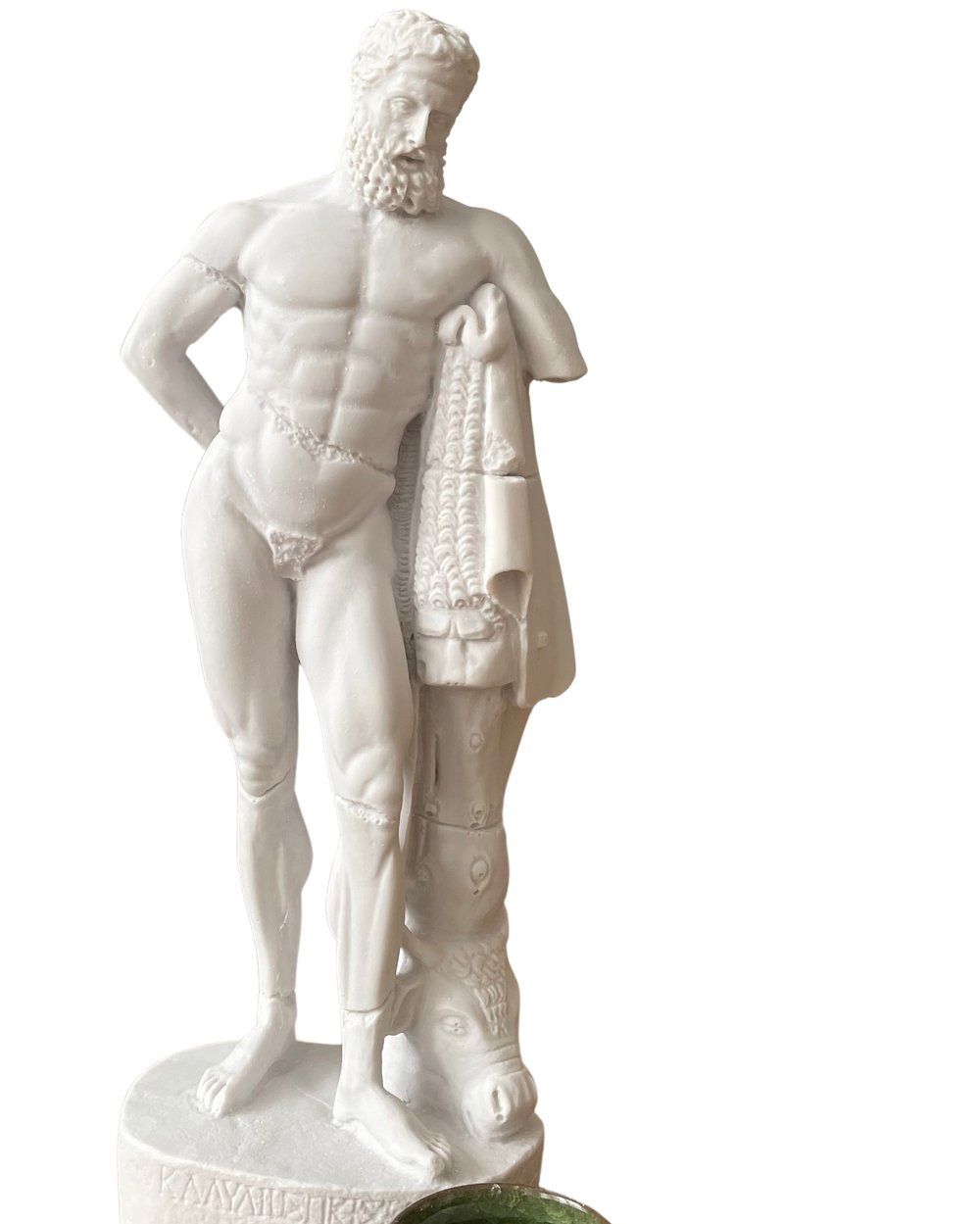 Yorgun Herakles (Herkül) Heykeli - Klasik Antik Yunan Sanat Objesi