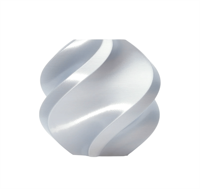 Bambu Lab PLA Silk Gümüş Filament 1.75mm 1kg