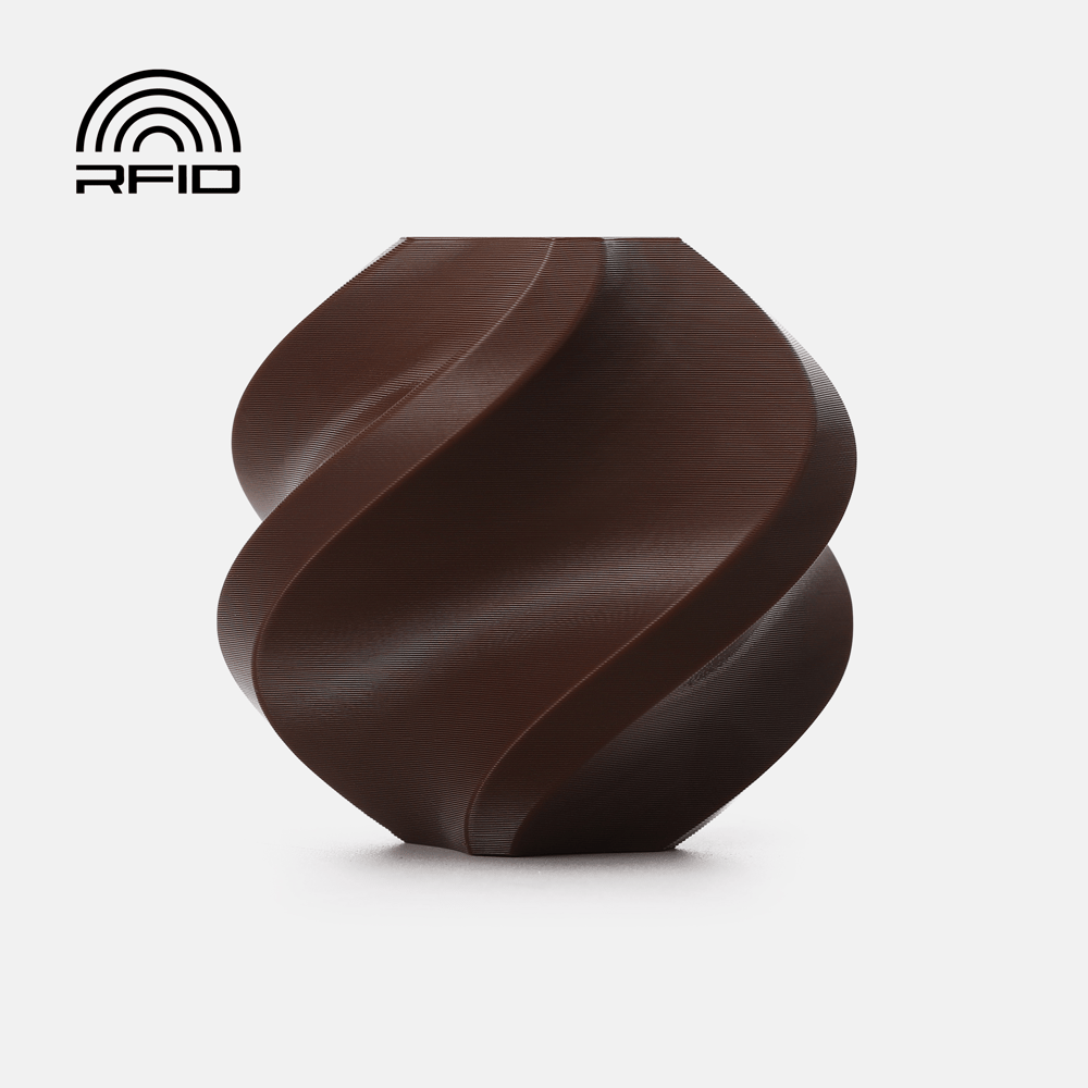 Bambu Lab PETG Basic Dark Brown Filament 1.75mm 1kg – Makaralı