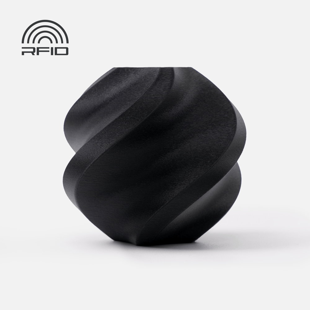 Bambu Lab PLA Matte Kömür Rengi Filament 1.75mm 1kg – Makaralı