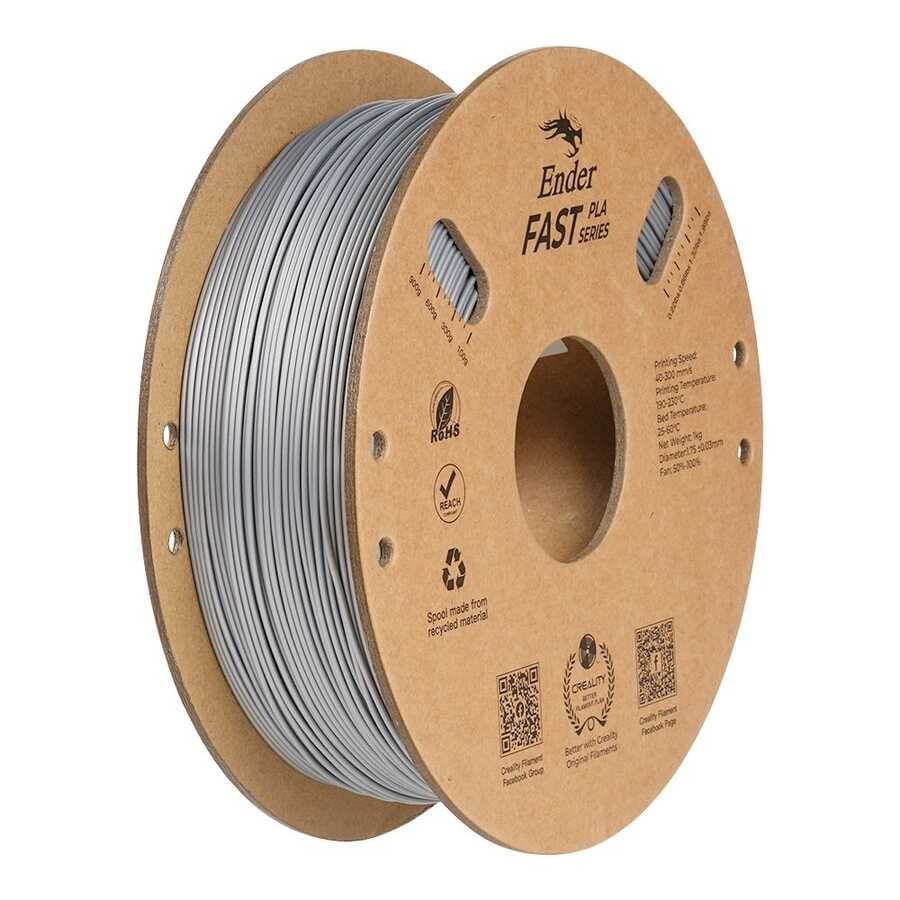 Creality Ender Fast PLA Gümüş Filament 1.75mm 1kg