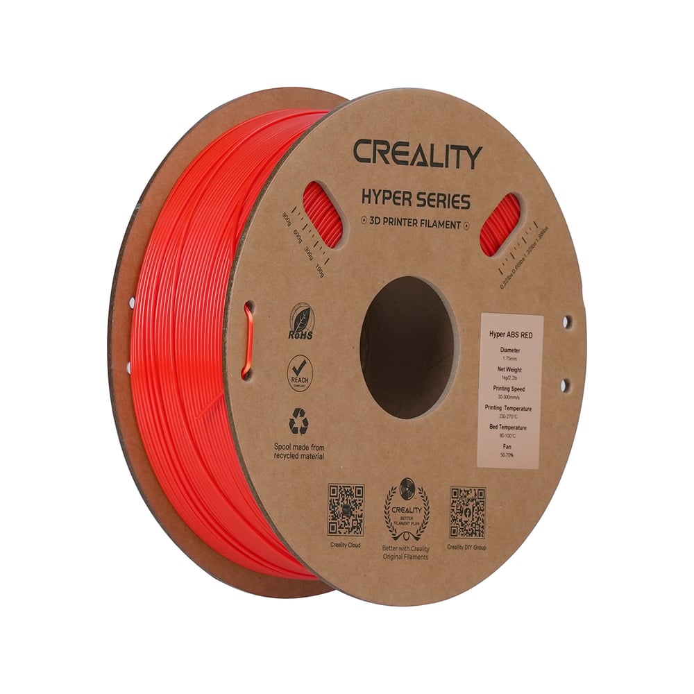 Creality Hyper ABS Kırmızı Filament 1.75mm 1kg