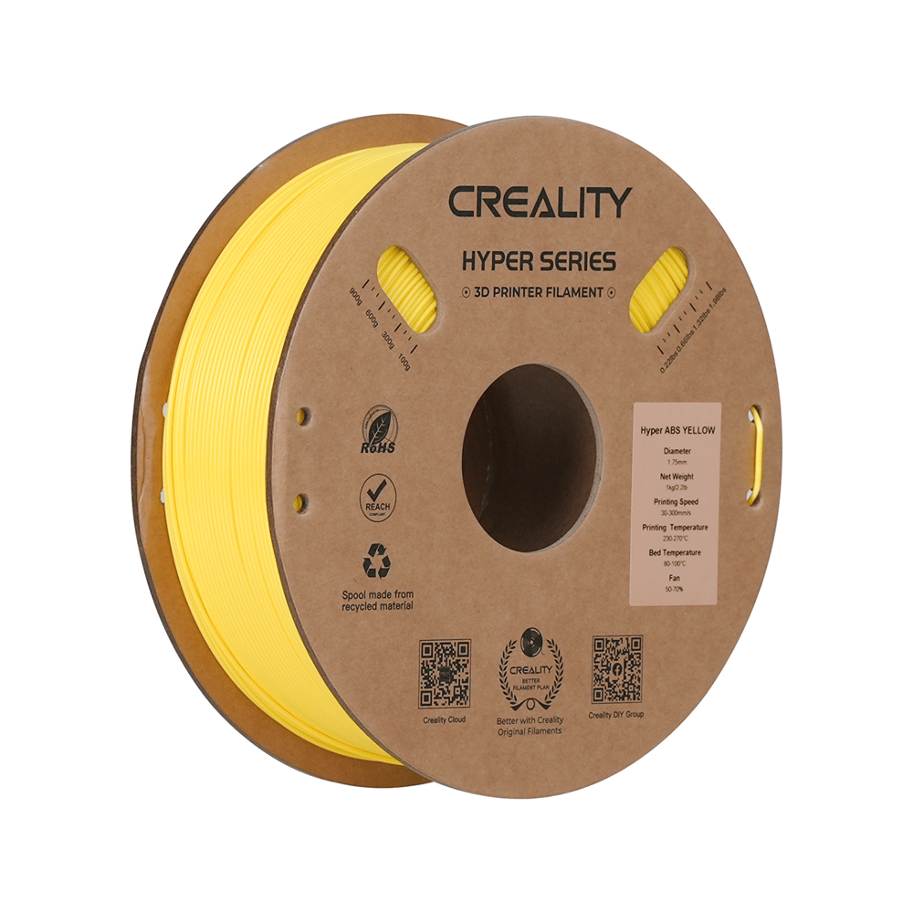 Creality Hyper ABS Sarı Filament 1.75mm 1kg