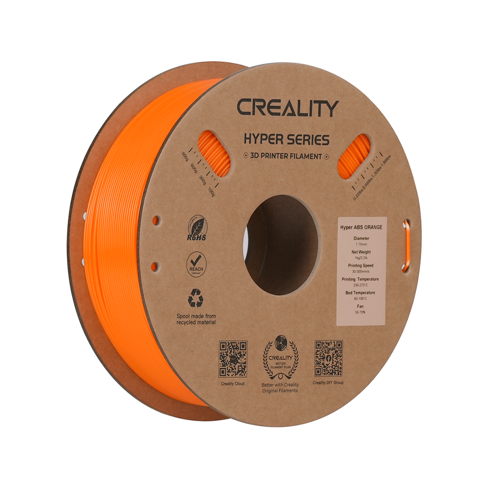 Creality Hyper ABS Turuncu Filament 1.75mm 1kg
