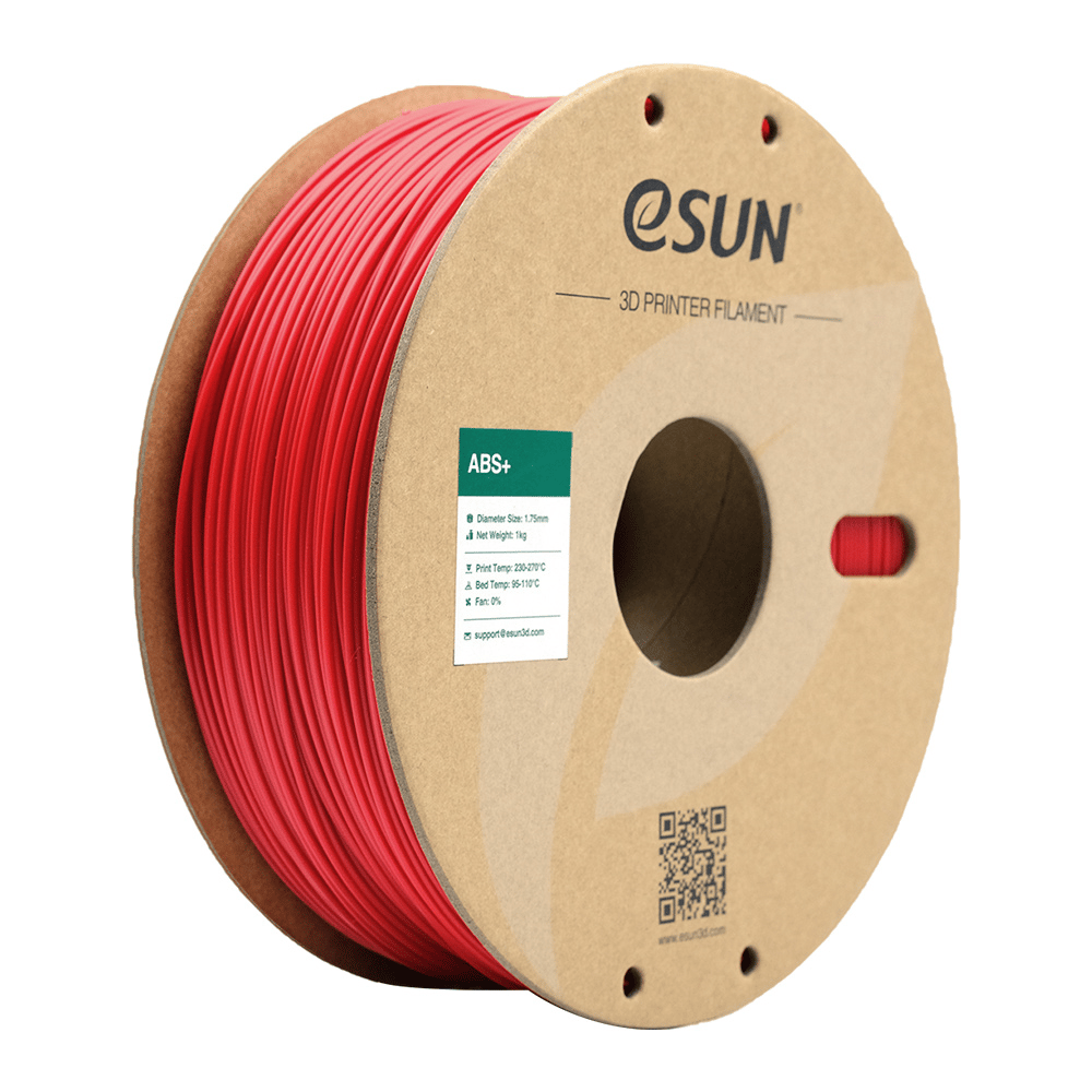 eSUN ABS+ Kırmızı Filament 1.75mm 1kg