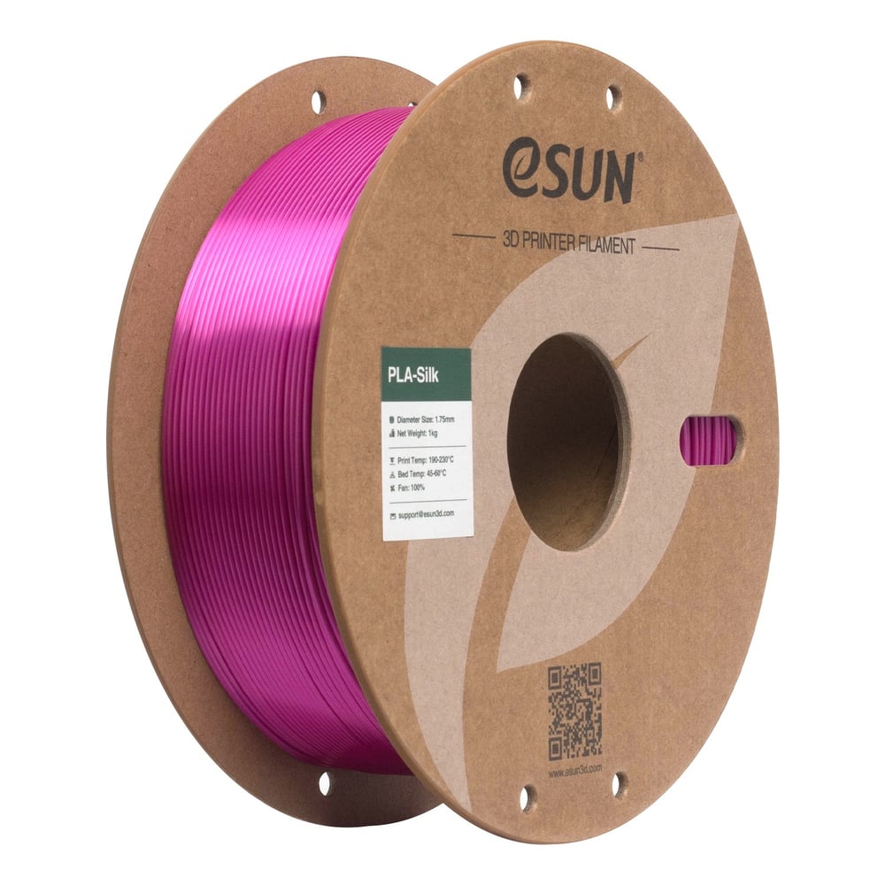 Esun eSilk-PLA Violet Filament 1.75mm