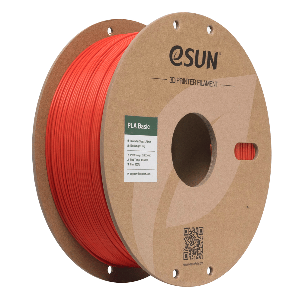 eSun PLA Basic Kırmızı Filament 1.75mm 1 Kg