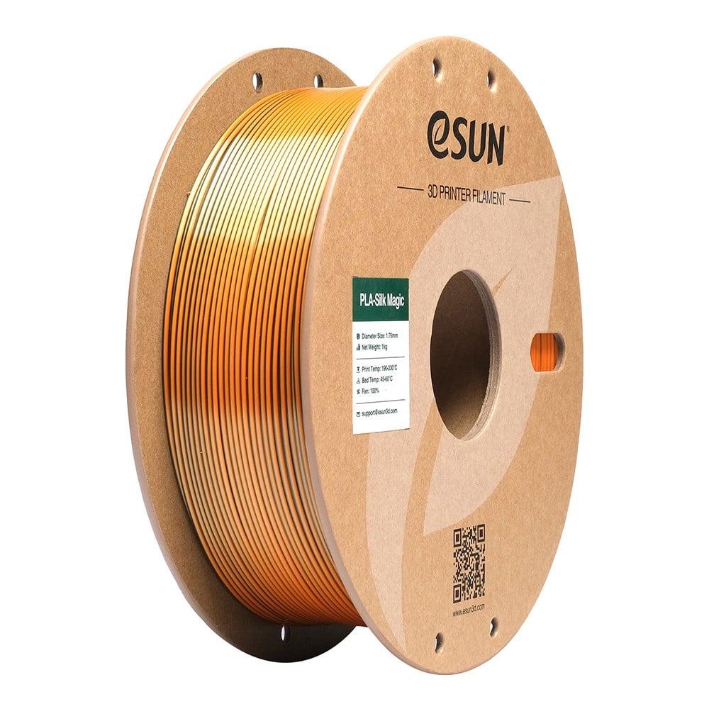 eSun PLA-Silk Magic Siyah Altın 1.75mm 1 Kg