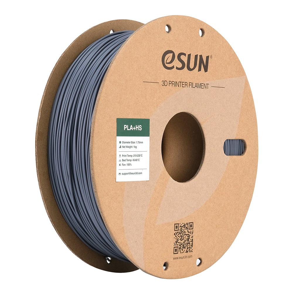 eSUN PLA+HS Gri Filament 1.75mm 1kg