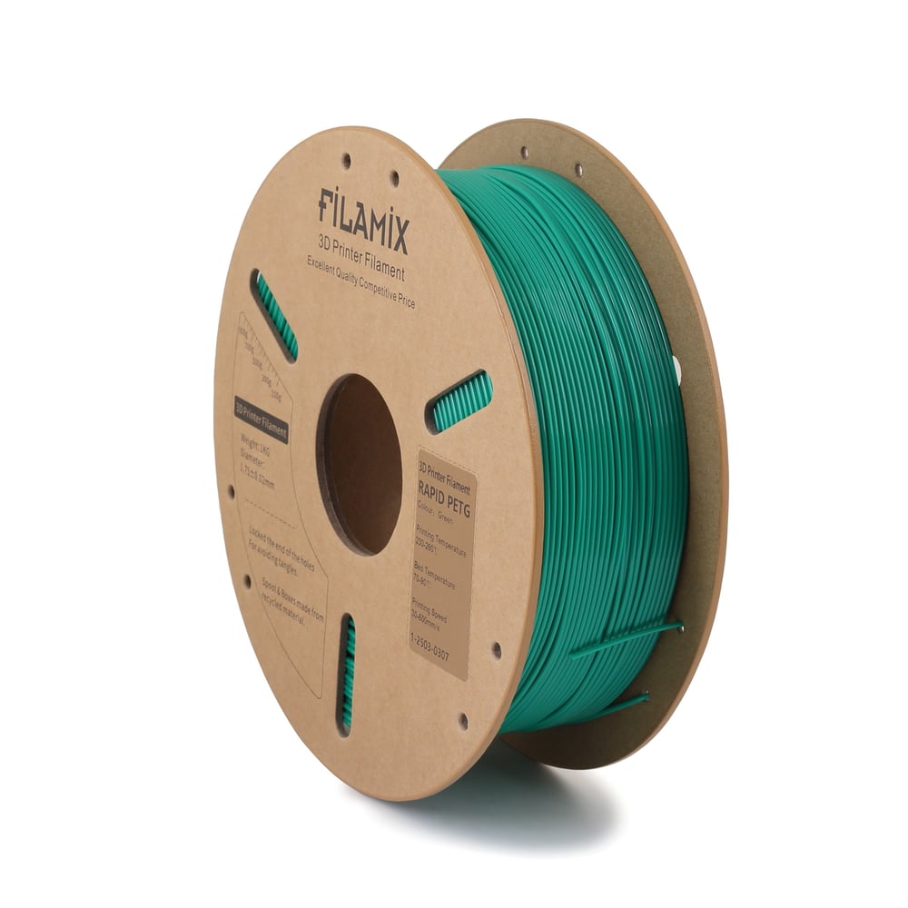 Filamix Hyper PETG Green Filament 1.75mm 1 Kg