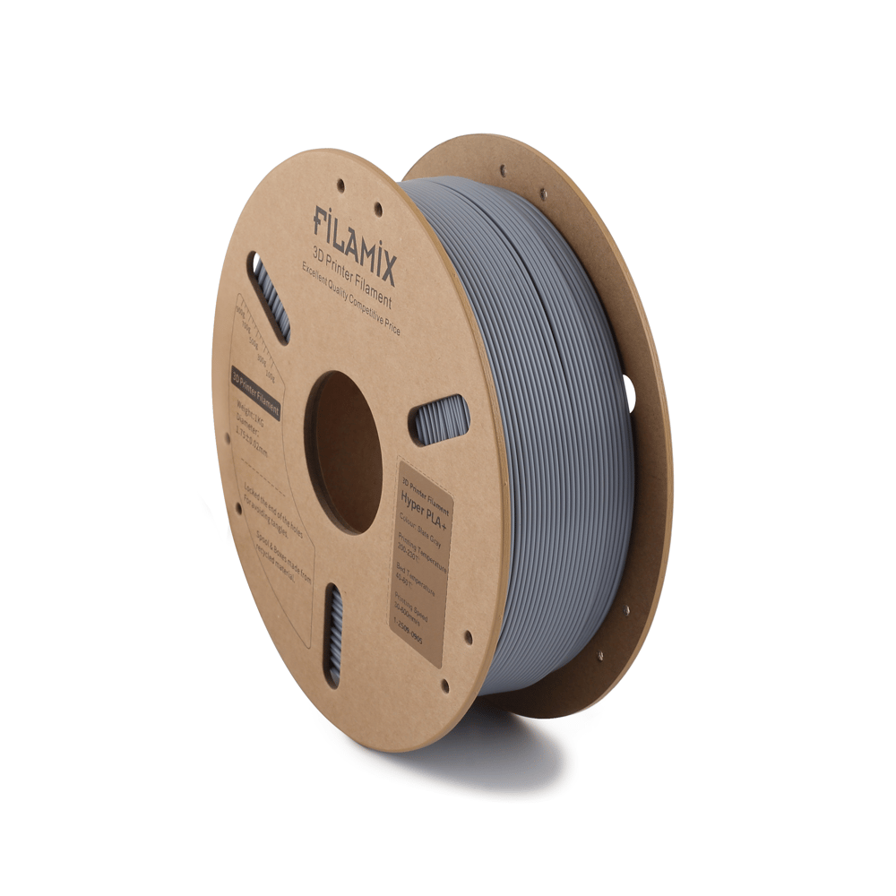 Filamix Hyper Speed Pla+ Slate Grey Filament 1.75mm 1 Kg