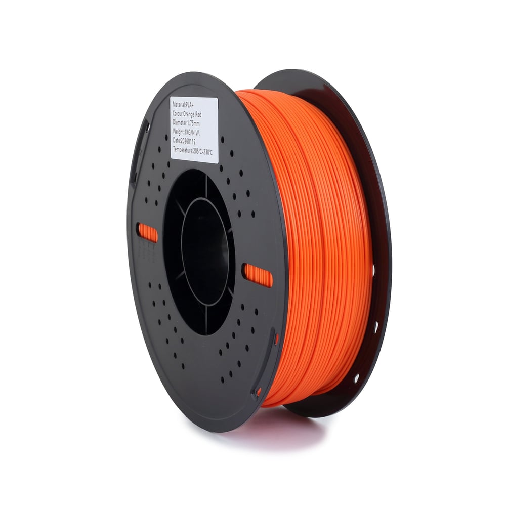 Filamix PLA+ Orange Red Filament 1.75mm 1 Kg