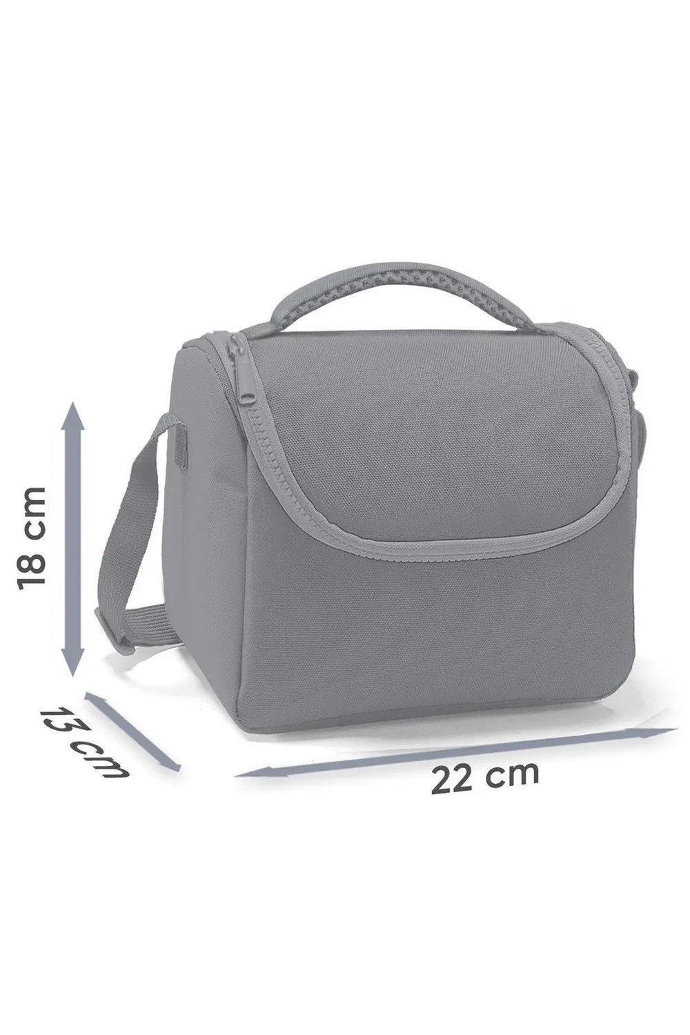 Kız Çocuk Pembe Su Yeşili Harf Desenli Thermo Beslenme Çantası 37141
