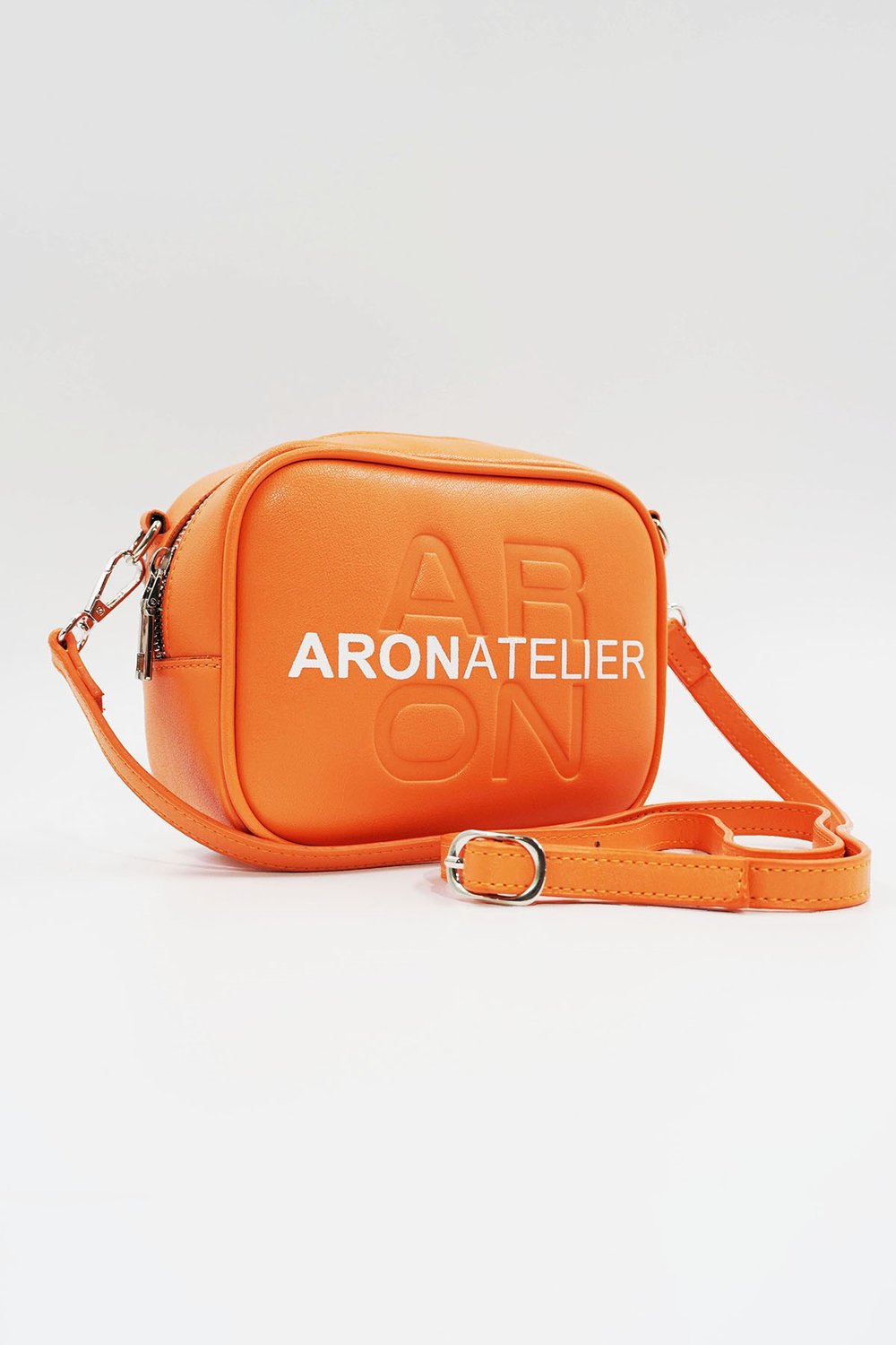 Küçük Boy  Crossbody Çapraz Askılı Kadın Omuz Çantası Turuncu