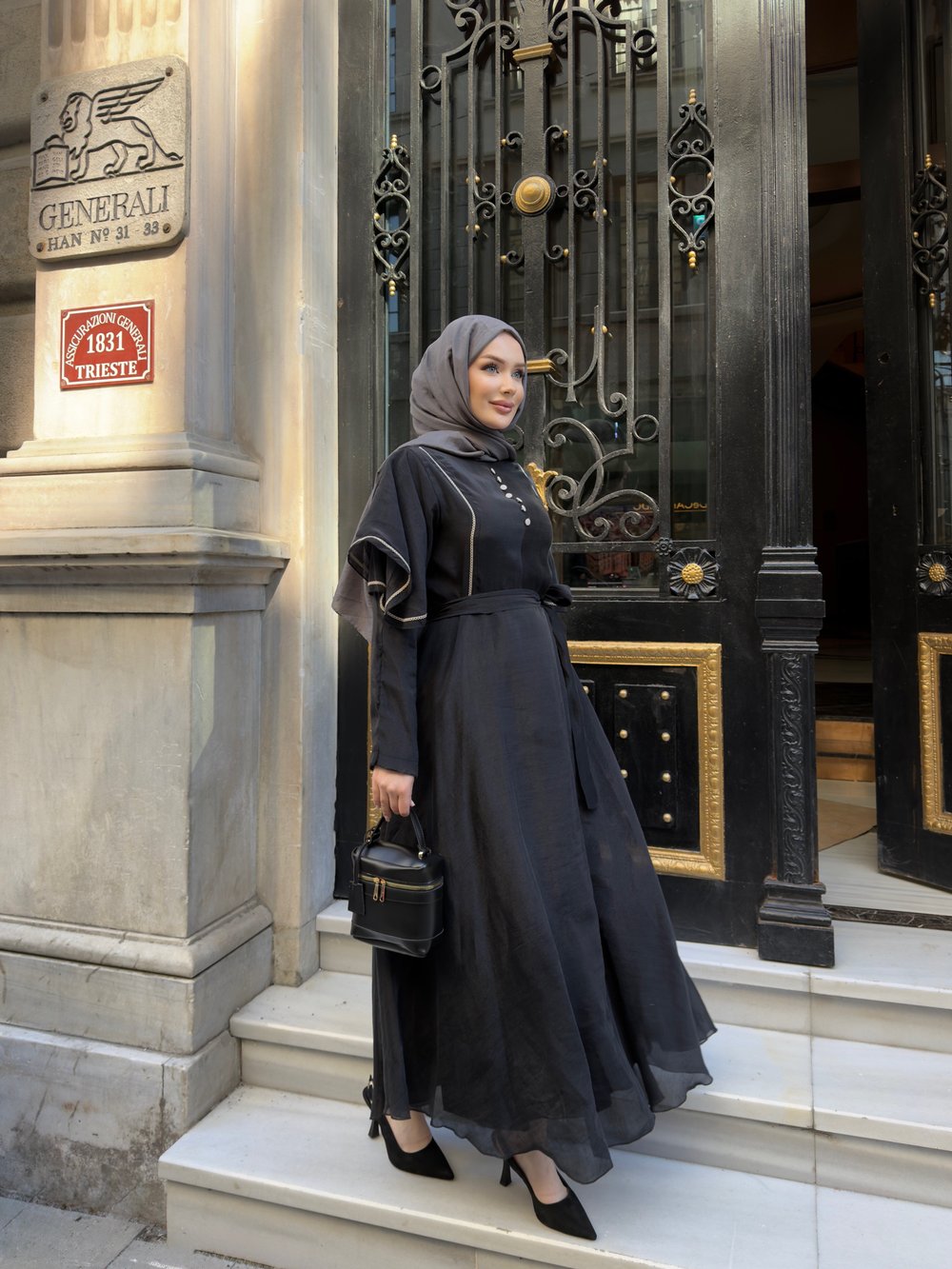 Alara Elbise Siyah
