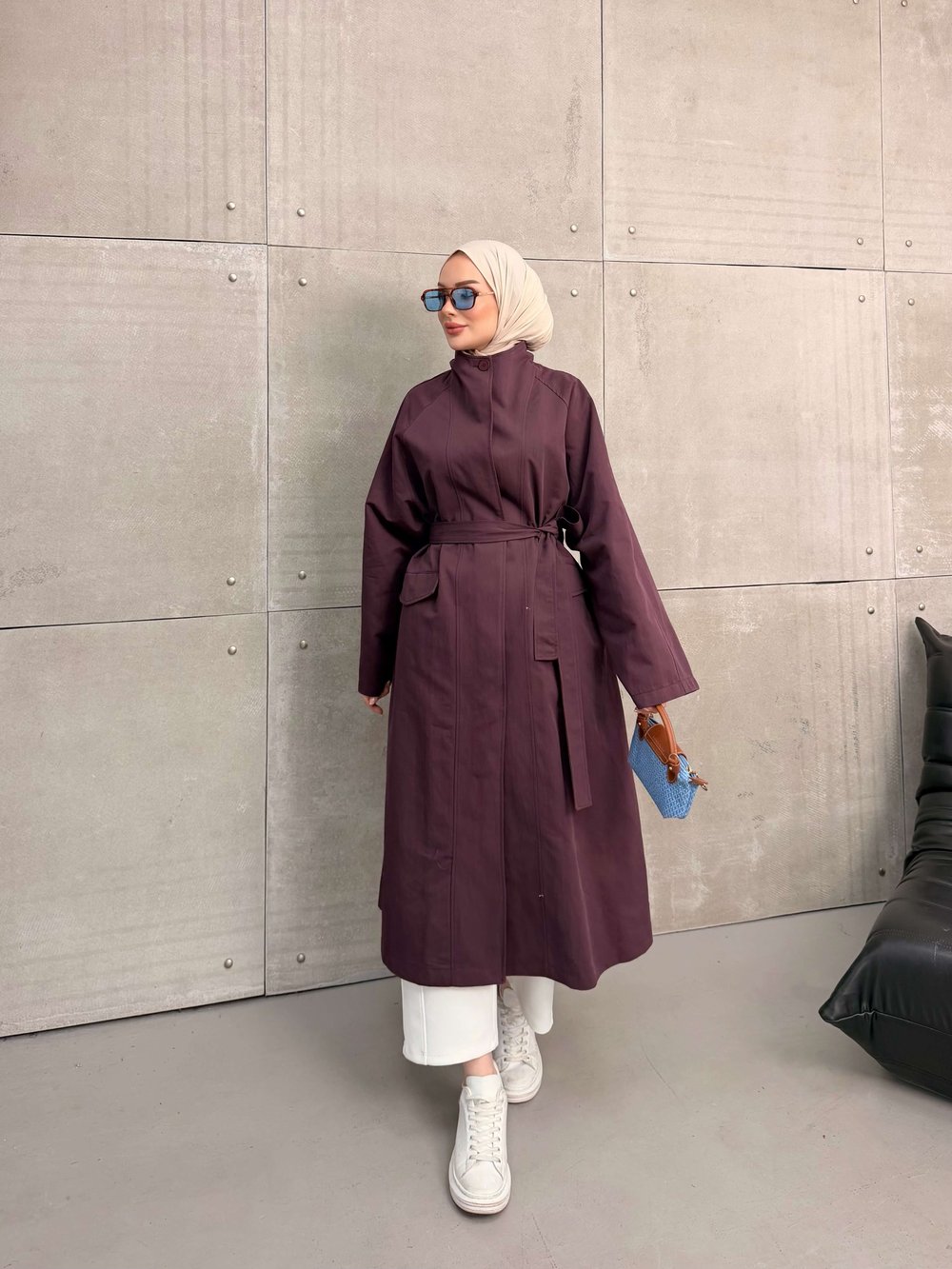 DELORA UZUN TRENCH MÜRDÜM