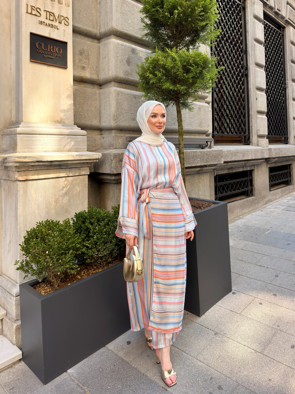 ELİSSE ETEK TAKIM  | MAVİ