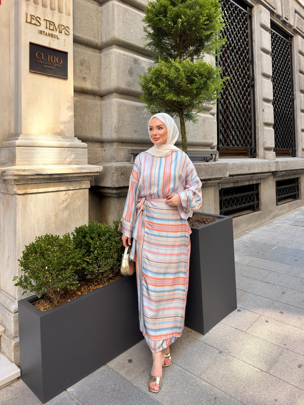 ELİSSE ETEK TAKIM  | MAVİ