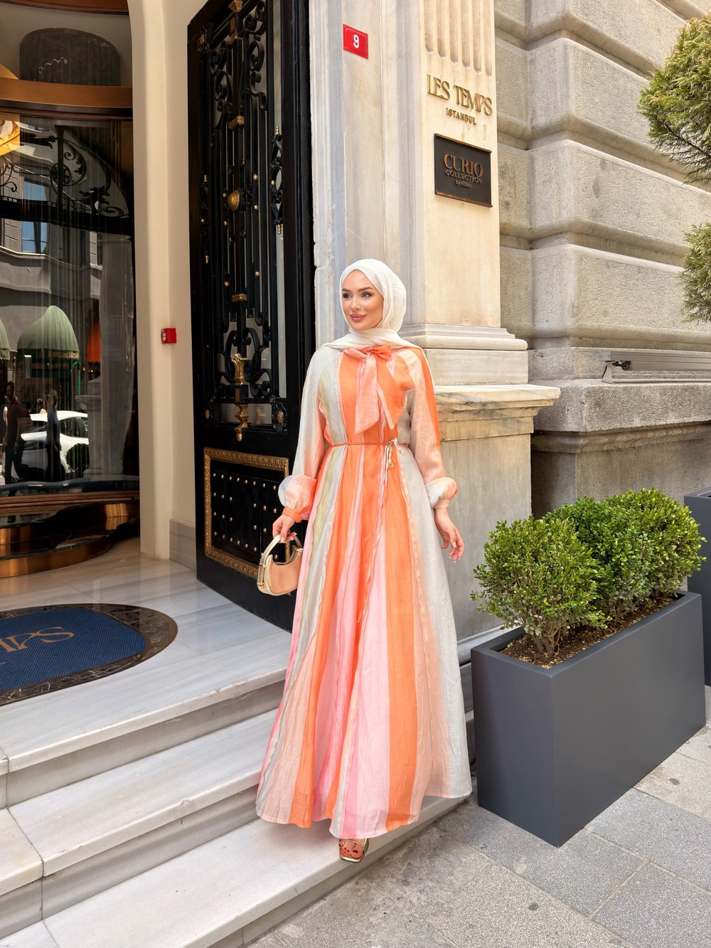 LİLYUM ELBİSE  | ORANJ