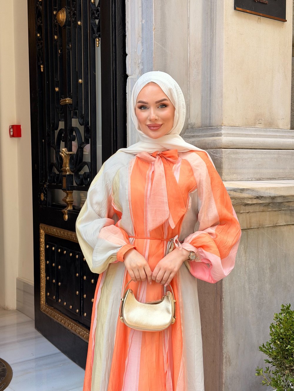 LİLYUM ELBİSE  | ORANJ