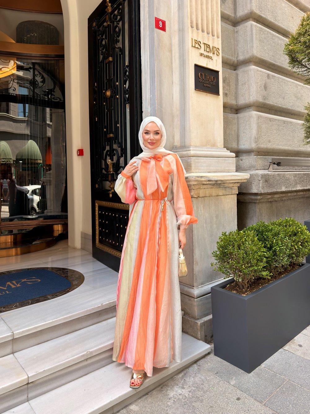 LİLYUM ELBİSE  | ORANJ