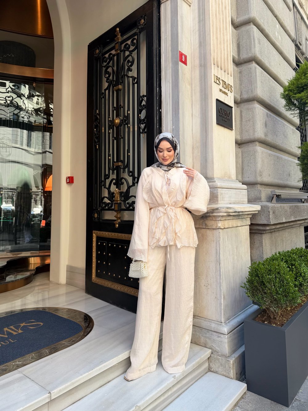 MİRA PANTOLON TAKIM | BEJ