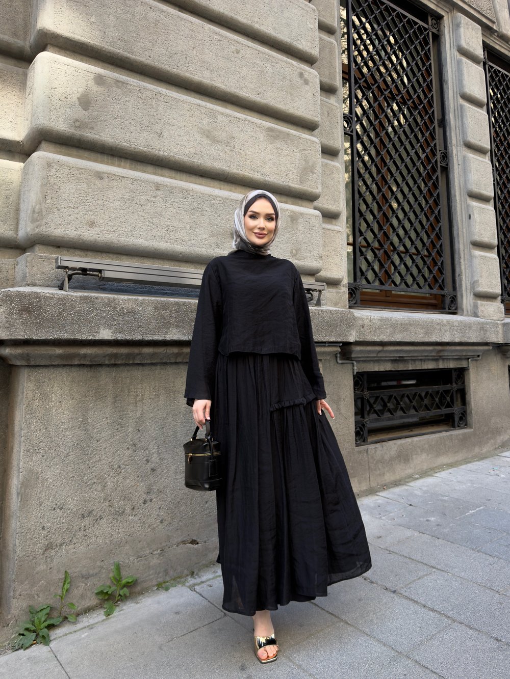 Monar Etekli Takım Siyah
