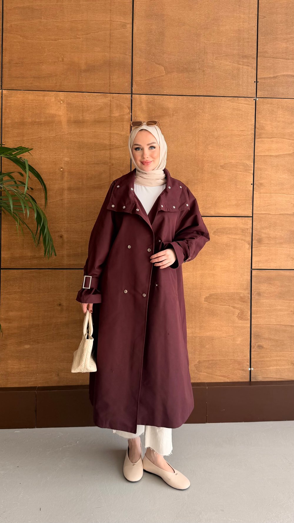 NUDY SEYYAR KUŞAKLI TRENC MÜRDÜM